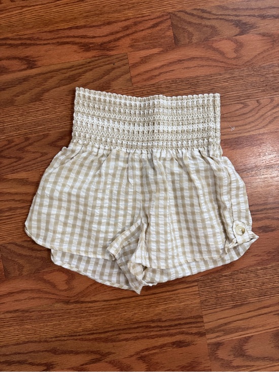 Rewash Pants - Rewash gingham shorts